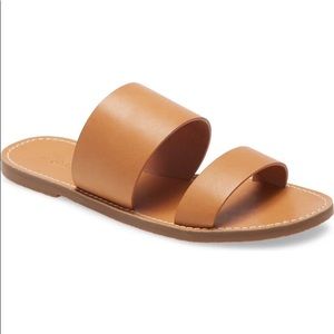 Madewell Boardwalk Double-Strap Slide Sandal. Size 8.5